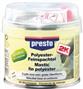 Mastic polyester fin blanc avec tube durcisseur - Presto